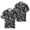 Dead Tired Coffee Breakfast Pattern Golf Shirt, Men's Golf Shirt, Golf Polo Shirts For Men