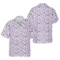 Light Purple Beer Brewing Icons Pattern Polo Shirt, Golf Apparel For Men, Printed Golf Shirts