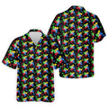 It's Okay To Be Different Autism Puzzle Golf Tops For Men, Autism Awareness Colors Golf Shirts For Men