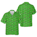 Three Leaf Clover Golf And Beer St Patrick's Day Green Golf Shirt, Fun Golf Shirts For Men, Polo Shirts For Men