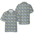 Funny Beer Pretzel Cleavage Pattern Golf Polo Shirt, Mens Golf Polo, Printed Golf Shirts