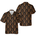 Haunted Face Wallpaper Halloween Golf Polo Shirt, Golf Polo For Men, Golf Apparel Shirt