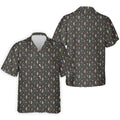 Funny Golf Lesson Alligator Pattern Polo Shirt, Golf Shirts For Men, Mens Golf Apparel