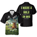 I Made A Bogey On Every Hole Golf  Polo Shirt, Funny Mens Golf Polo, Golf Apparel For Men