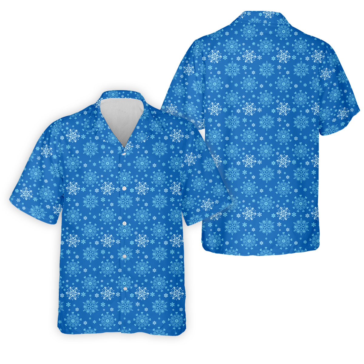 Dirty Funny Adult Humor Snowflakes Blue Golf Shirt, Fun Men's Golf Polos, Christmas Golf Shirt, Polo Shirts For Men