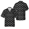 Dirty Funny Adult Humor Snowflakes Black Golf Shirt, Fun Men's Golf Polos, Christmas Golf Shirt, Polo Shirts For Men