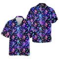 Neon Astronaut Skateboarding Galaxy Polo Shirt, Mens Golf Shirts, Golf Polo Shirts For Men, Printed Golf Shirts