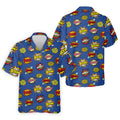 Funny Comic Pop Art Golf Shirt, Mens Golf Shirts, Golf Apparel For Men