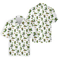 St Patrick's Day Leprechaun Golf And Beer Golf Pose Shamrock Golf Shirt, Golf Shirts For Men
