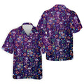 Christmas Neon Santa Golf Pose Men's Funny Golf Tops, Christmas Golf Shirt, Polo Shirts For Men