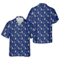 Funny Raccoon Tropical Golf Pattern Polo Shirt, Men's Golf Shirt, Golf Apparel For Men