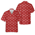 Dirty Funny Adult Humor Snowflakes Red Golf Shirt, Fun Men's Golf Polos, Christmas Golf Shirt, Polo Shirts For Men