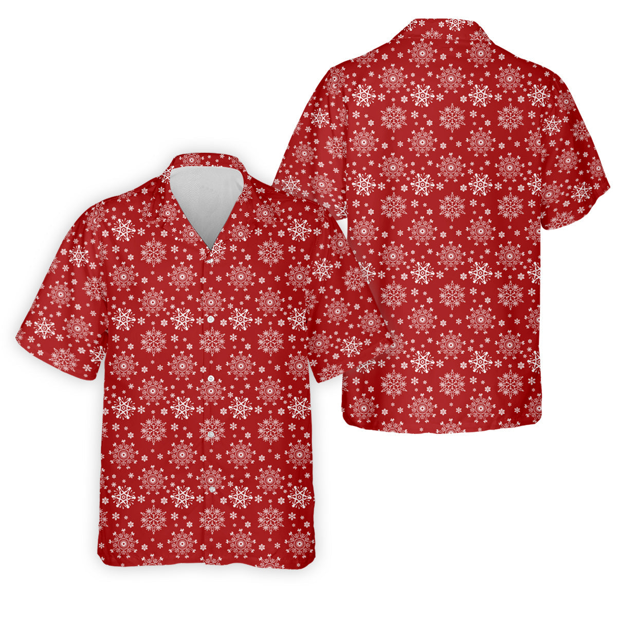Dirty Funny Adult Humor Snowflakes Red Golf Shirt, Fun Men's Golf Polos, Christmas Golf Shirt, Polo Shirts For Men