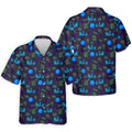 Crystal Ball Ghost Trio Halloween Polo Shirt, Golf Shirts For Men, Mens Golf Apparel