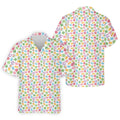 St Patrick's Day Lucky Charms White Golf Shirt, Cute Golf Outfit, Polo Shirts For Men, Golf Shirts For Men