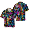 Adult Humor LGBT Rainbow Color Men's Funny Golf Shirts, Pride Month Celebrate Golf Shirts For Men