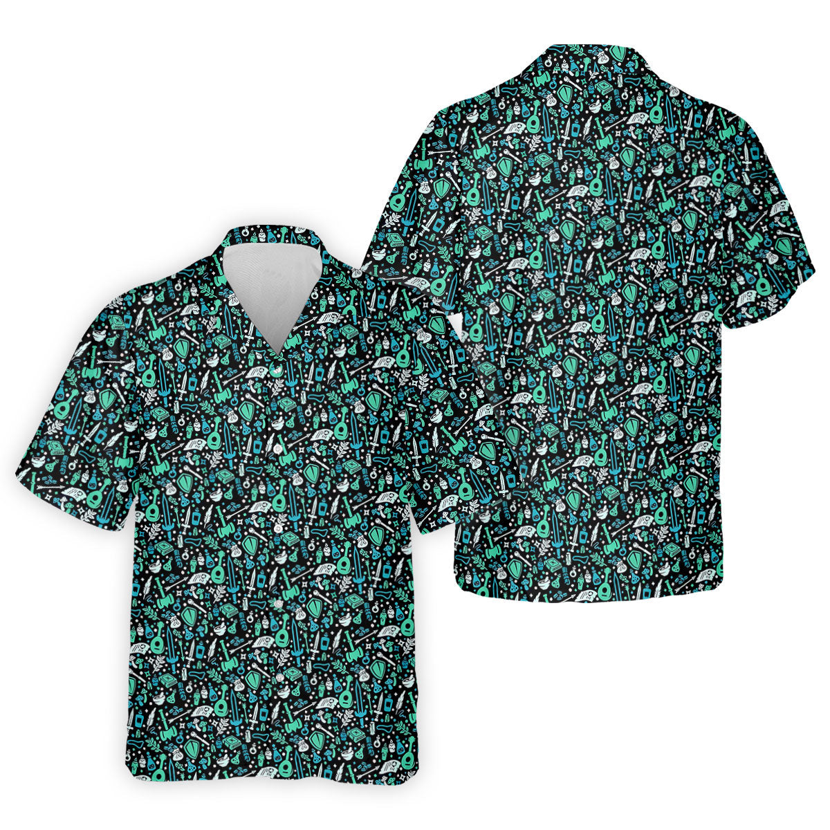 Mystic Items Dragon Game Golf Tops For Men, Polo Shirts For Men, Golf Shirts For Men