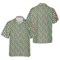 St Patrick's Day Lucky Charms Green Golf Shirt, Cute Golf Outfit, Polo Shirts For Men, Golf Shirts For Men
