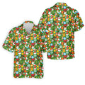 Festive Christmas Green Golf Shirt, Christmas Golf Shirt, Polo Shirts For Men, Golf Gift For Men, Golfing Apparel