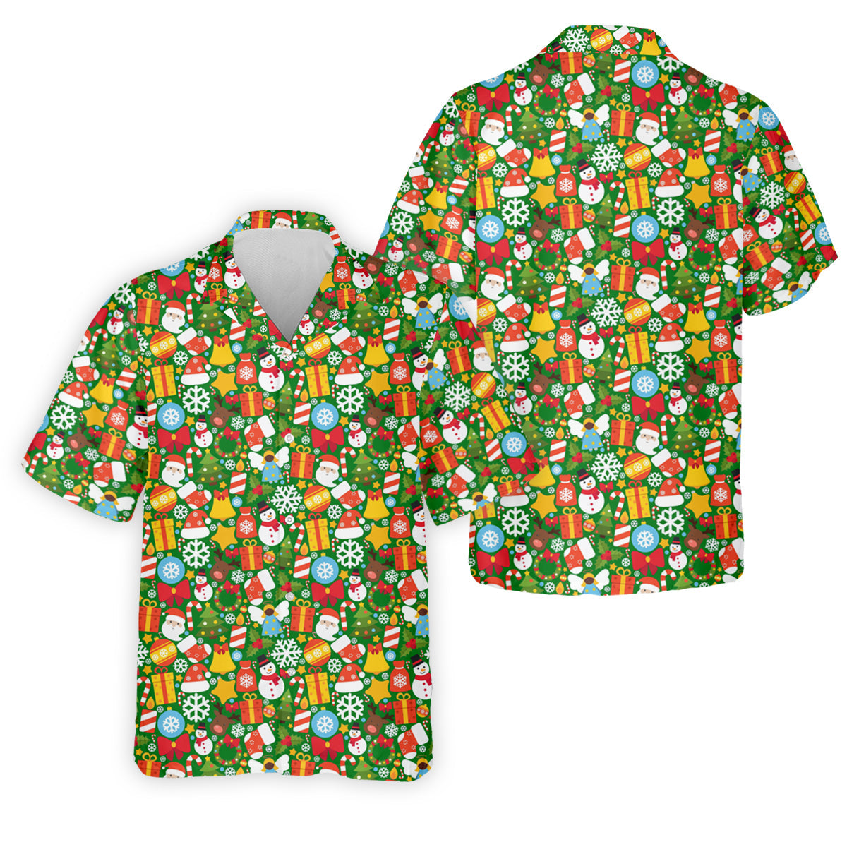 Festive Christmas Green Golf Shirt, Christmas Golf Shirt, Polo Shirts For Men, Golf Gift For Men, Golfing Apparel