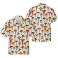 Funny Mushroom Legs Pattern Golf Polo Shirt, Printed Golf Shirts, Golf Polo Shirts For Men