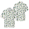 T-Rex Bunny Colorful Easter Egg Men's Funny Golf Shirts, Golf Shirts For Men, Polo Shirts For Men