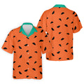 Watermelon Slice Polo Shirt, Orange Summer Design, Golf Shirts For Men