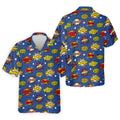 Funny Comic Pop Art Golf Shirt, Fun Golf Polo Shirt, Golf Shirts For Men