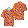 Funny Dirty Orange And Purple Halloween Golf Shirt, Fun Golf Shirts For Men, Cool Golf Gift