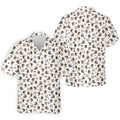 Let's Par Tee Bigfoot Golf Pattern Men's Golf Shirt, Golf Apparel For Men, Printed Golf Shirts