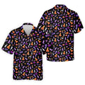 Funny Dirty Black And Purple Halloween Golf Shirt, Fun Golf Shirts For Men, Cool Golf Gift, Halloween Gift