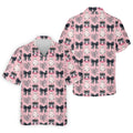 Coquette Pumpkin Boo Pink And Black Cute Golf Outfit, Fun Golf Shirts For Men, Golfing Apparel