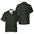 Funny Crocodile Mardi Gras Golf Shirts, Black Golf Shirt, Golf Gift For Men, Golf Shirts For Men