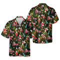 Funny Santa Claus Golf Pose Golf Tops For Men, Polo Shirts For Men, Christmas Golf Shirt, Mens Golf Gift