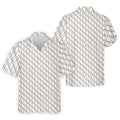 Embrace Neurodiversity Rainbow Infinity Symbol Autism Awareness White Golf Shirt, Golf Shirts For Men