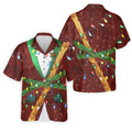 Christmas Lights Disco Ball Pattern Men's Golf Polo Shirts, Christmas Golf Shirt, Golf Gift For Men