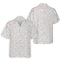 Dad Daughter Doodle Pattern Cute Golf Shirt, Father's Day Golf Shirt, Golf Gift For Dad