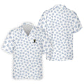 Vitamin G Shamrock Pattern Golf And Beer White Golf Shirt, St Patrick's Day Golf Shirt, Polo Shirts For Men