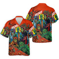 I Remember Halloween Classic Monster Golf Polo Shirt, Men's Golf Shirts, Hawaiian Golf Shirt