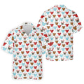Funny Gingerbread Christmas Candy Cane Golf Tops For Men, Polo Shirts For Men, Christmas Golf Shirt