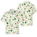 St Patrick's Day Beer Golden Horseshoes Shamrock Golf Shirt, Polo Shirts For Men, Golf Shirts For Men