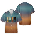 One Day At A Time Mental Health Suicide Prevention Abstract Mens Golf Polo, Golf Polo Shirts For Men