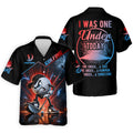 I Was One Under Today Funny Golf Ball Hawaiian Polo Shirt, Mens Golf Polo, Golf Apparel