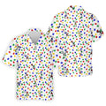 Funny Stick Figure Autism Puzzle Polo Shirts For Men, Autism Awareness Golf Shirt, Golfing Apparel