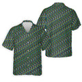 Autism Awareness Colorful Letters Seamless Pattern Golf Tops For Men, Polo Shirts For Men