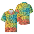 Funny Penis Doodle Color Block Golf Polo Shirt, Men's Golf Polo, Printed Golf Shirts