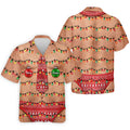 Merry Christmas Quote Tie Christmas Golf Shirt, Mens Golf Shirts, Polo Shirts For Men