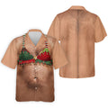 Funny Elf Bra Bells Christmas Golf Shirt, Mens Golf Polo, Golf Apparel For Men