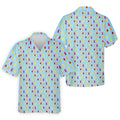 Colorful Popsicle Summer Pattern Golf Shirt, Mens Golf Polo, Printed Golf Shirts