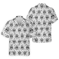 Sugar Skull Paisley Pattern Golf Polo Shirt, Hawaiian Golf Shirt, Golf Polo Shirts For Men